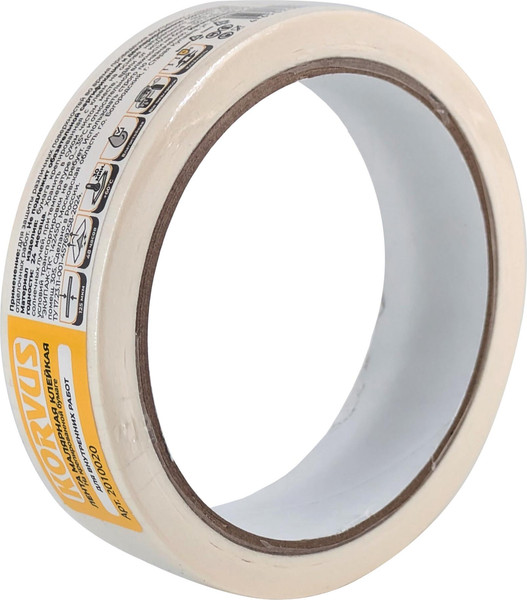 Лента малярная Лакра Креп 25мм