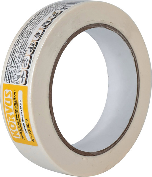 Лента малярная Лакра Креп 25мм