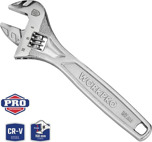 Гаечный ключ Workpro 250мм / WP272008