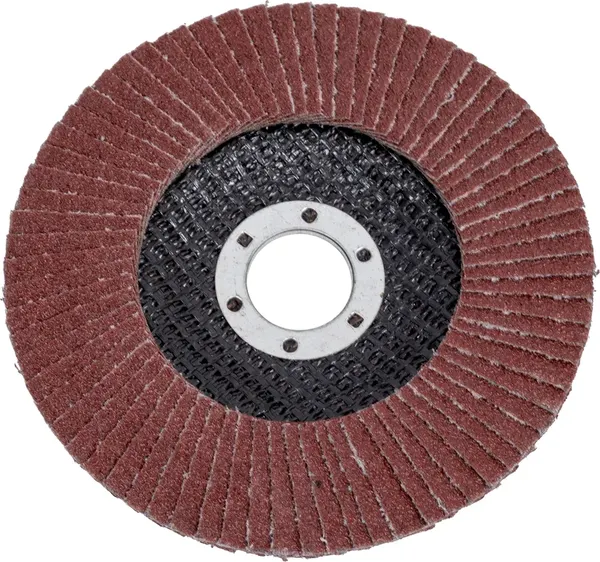 Шлифовальный круг Лакра Лепестковый торцевой 125x22мм Р80 - фото
