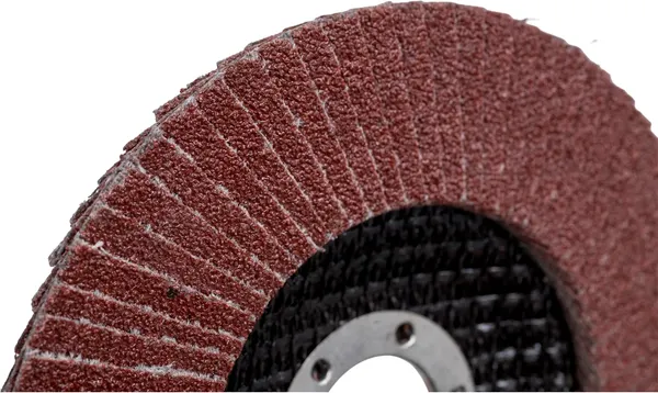 Шлифовальный круг Лакра Лепестковый торцевой 125x22мм Р80