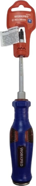 Отвертка Workpro PH2x100мм / WP221204 - фото