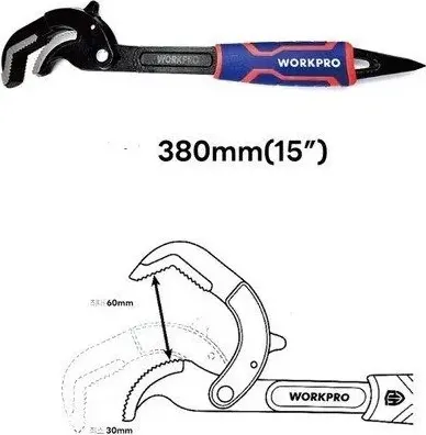 Набор ключей Workpro WP202574