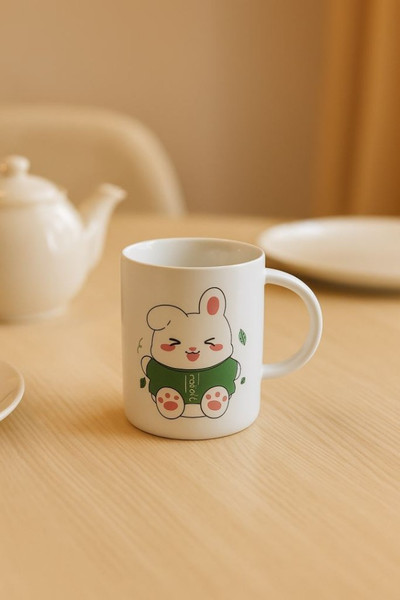 Кружка ILikeGift Cute rabbit / YX-599B-04 - фото