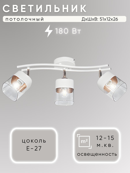 Спот Aitin-Pro НПБ 02-3x60-102 / 2807/3 - фото