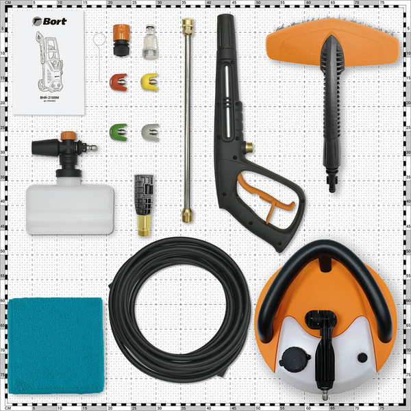 Мойка высокого давления Bort BHR-2100M (93416862)