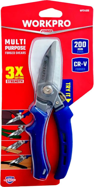 Ножницы по металлу Workpro WP214030