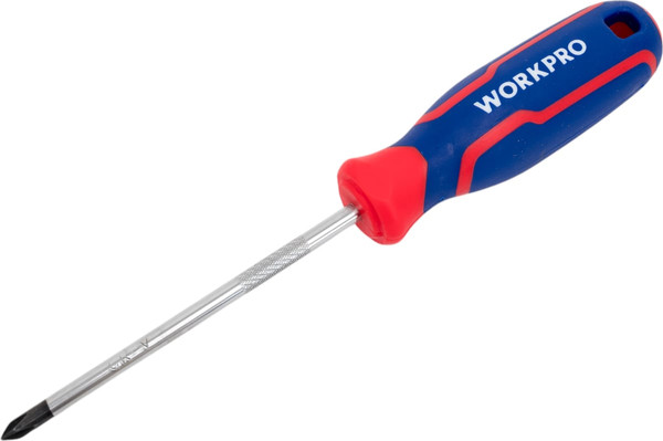 Отвертка Workpro PH1x100мм / WP221027 - фото