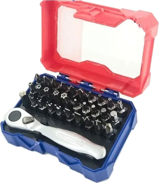 Набор бит Workpro WP200534 - фото