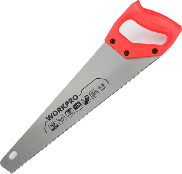 Ножовка Workpro 600мм / WP215037 - фото