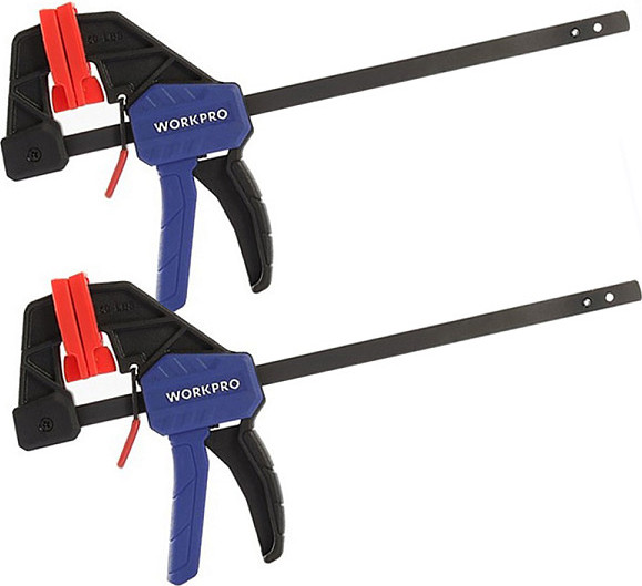 Набор струбцин Workpro WP201016 - фото