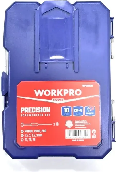 Набор отверток Workpro WP200530