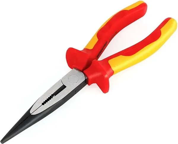 Длинногубцы Workpro VDE 200мм / WP342005 - фото