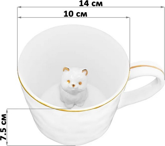 Кружка Elan Gallery Котенок / 330969