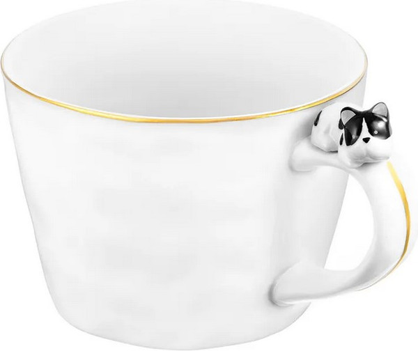 Кружка Elan Gallery Бульдог / 330976 - фото