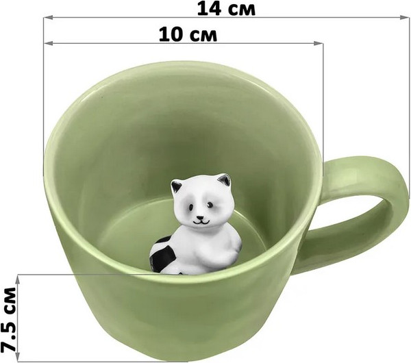 Кружка Elan Gallery Енот / 330979