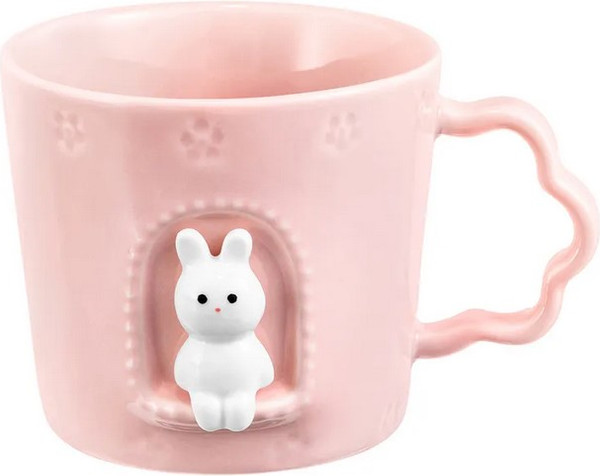 Кружка Elan Gallery Зайка в домике / 330984 - фото