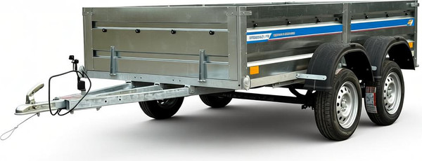 Прицеп для автомобиля Кремень Стандарт плюс двухосный 3.0x1.56А - фото