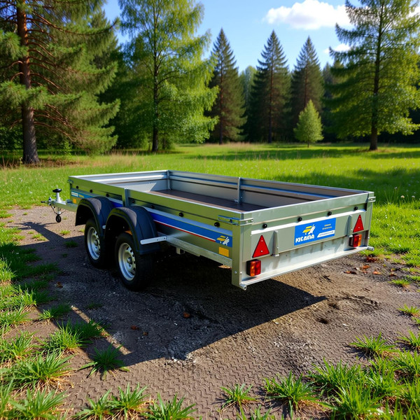 Прицеп для автомобиля Кремень Стандарт плюс двухосный 3.0x1.56А