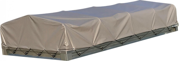 Тент для прицепа Кремень Н-300 на прицеп 2.5x1.3 - фото