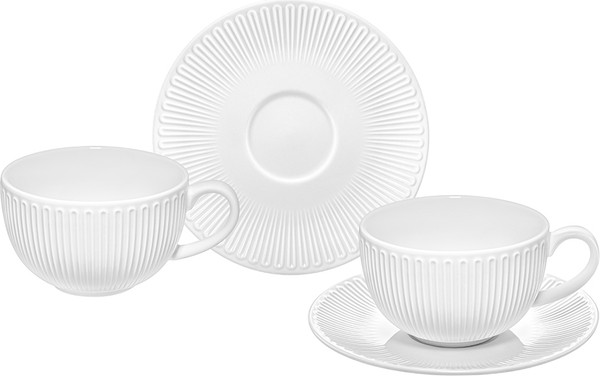 Чашка с блюдцем Elan Gallery Ампир Нуво / 630137 - фото