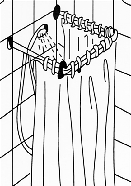 Карниз для ванны No Brand SCR-002