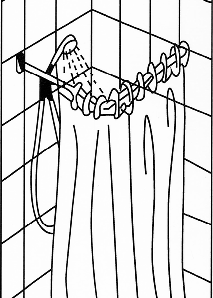 Карниз для ванны No Brand SCR-001