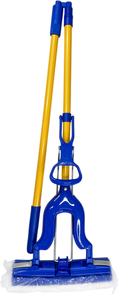 Швабра с отжимом No Brand F-28ZT Бабочка с губкой F-19TK - фото