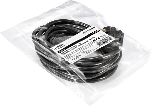 Кабель ExeGate Power PC19-5P-Schuko / EP280671RUS