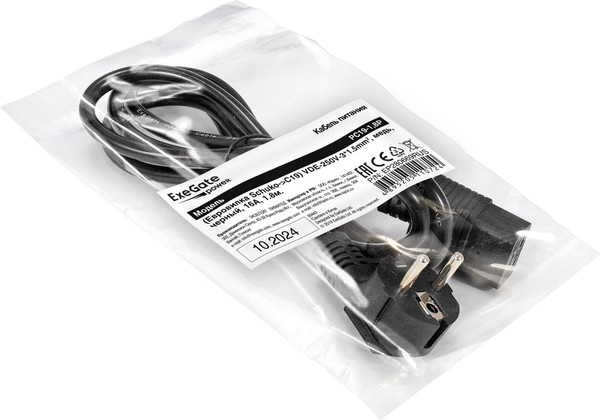 Кабель ExeGate Power PC19-1.8P-Schuko / EP280669RUS