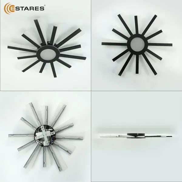 Люстра Estares Teresa 70W R-APP-550x50-BLACK/WHITE-220-IP20