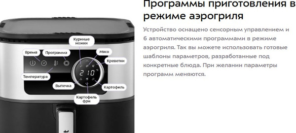 Аэрогриль Kitfort КТ-8127