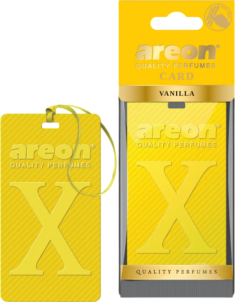 Ароматизатор автомобильный Areon X Card Vanilla / ARE-AXC02 - фото