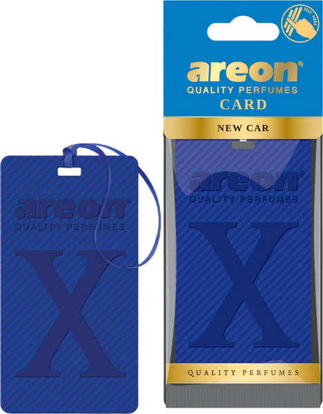 Ароматизатор автомобильный Areon X Card New Car / ARE-AXC04 - фото
