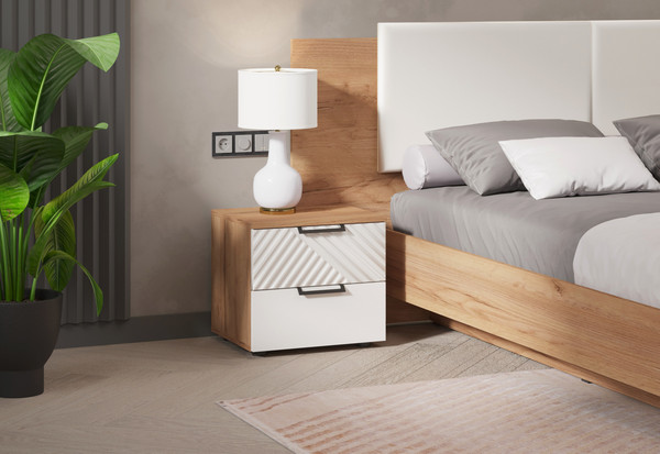 Двуспальная кровать Премиум Оливия 160x200