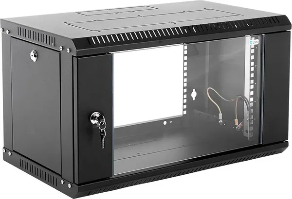 Шкаф телекоммуникационный ЦМО ШРН-Э-6.350-9005 - фото
