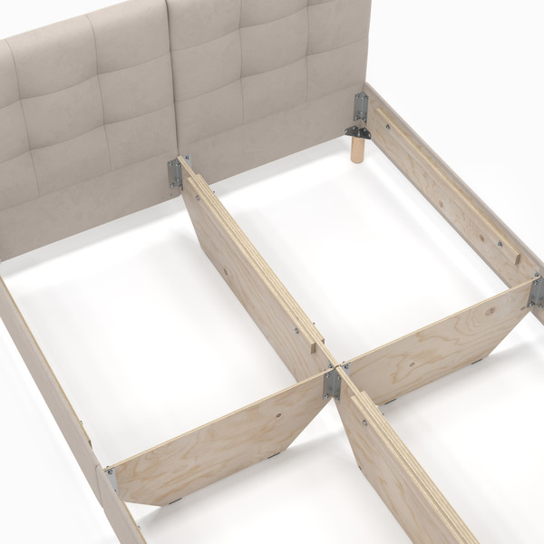 Полуторная кровать Mio Tesoro 734 140x200 