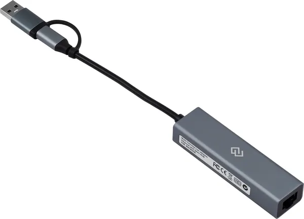 Док-станция для ноутбука Digma DHUB-LAN-4PORT
