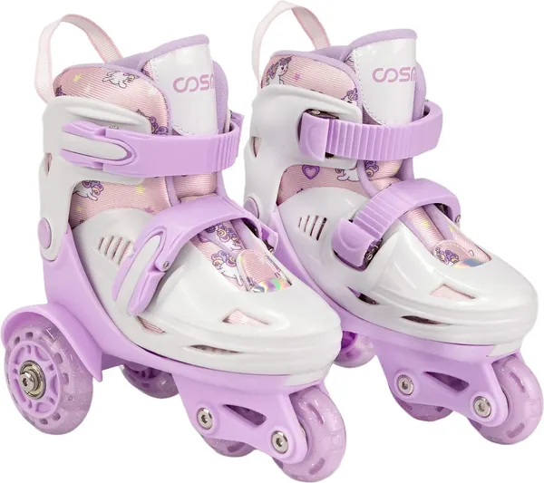 Роликовые коньки CosmoRide Honey + набор защиты - фото