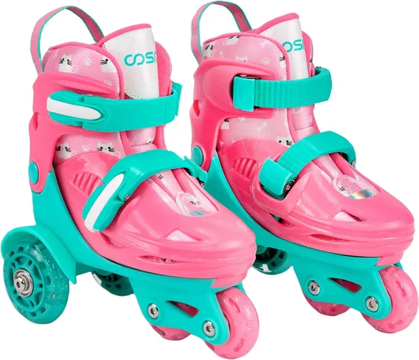 Роликовые коньки CosmoRide Honey + набор защиты - фото