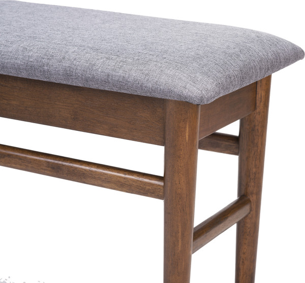 Скамья садовая Мир Ротанга Николе (коричневый/серый)