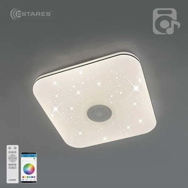 Люстра Estares RGB 80W S-APP-430-WHITE/WHITE-220-IP20