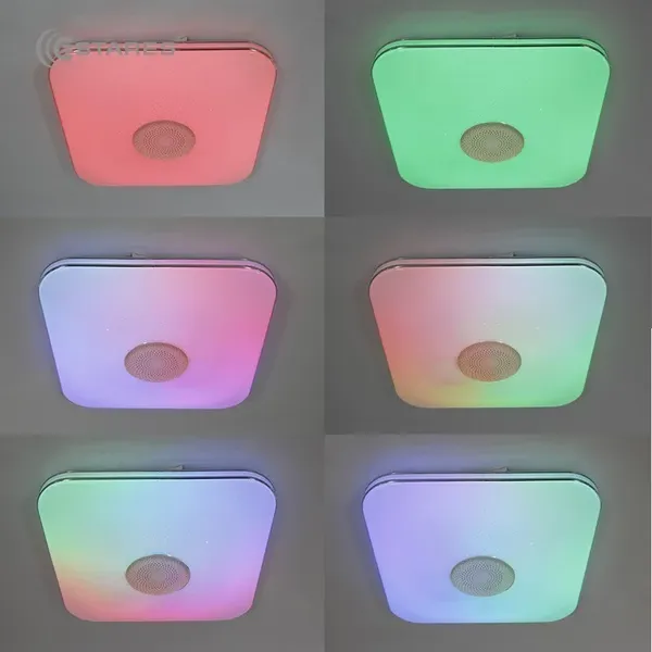 Люстра Estares RGB 40W S-APP-330-WHITE/WHITE-220-IP20