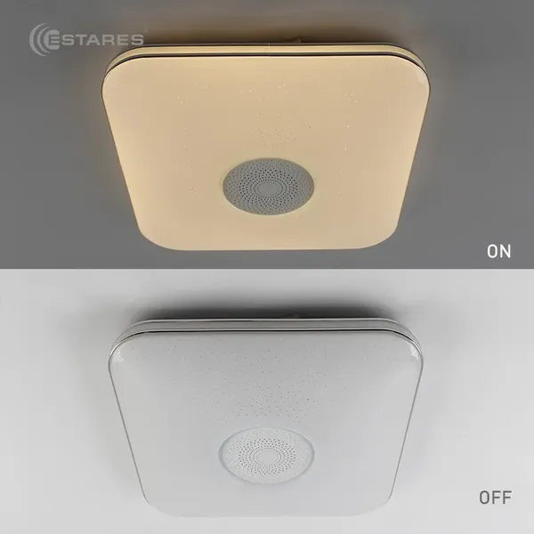 Люстра Estares RGB 40W S-APP-330-WHITE/WHITE-220-IP20