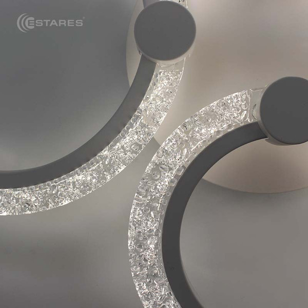 Люстра Estares Tire 60W 4R-APP-645x455x95-WHITE/CLEAR-220-IP20