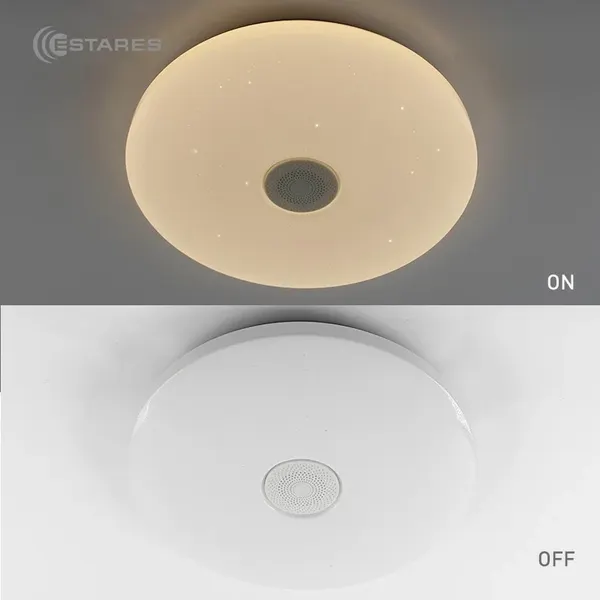 Люстра Estares RGB 40W R-APP-330-WHITE/WHITE-220-IP20