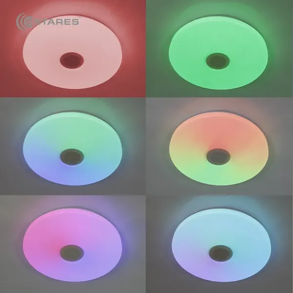 Люстра Estares RGB 40W R-APP-330-WHITE/WHITE-220-IP20