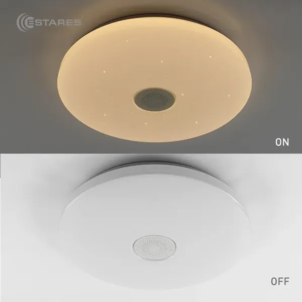 Люстра Estares RGB 60W R-APP-390-WHITE/WHITE-220-IP20