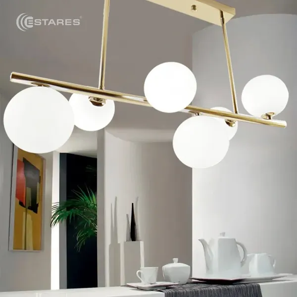 Люстра Estares Filicia 6xG9 R-700x280x470-Bronze/White