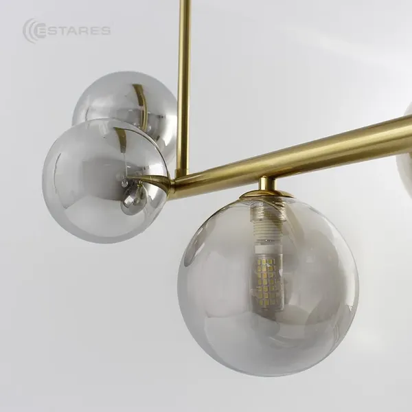 Люстра Estares Filicia 6xG9 R-700x280x470-Bronze/Lightgray